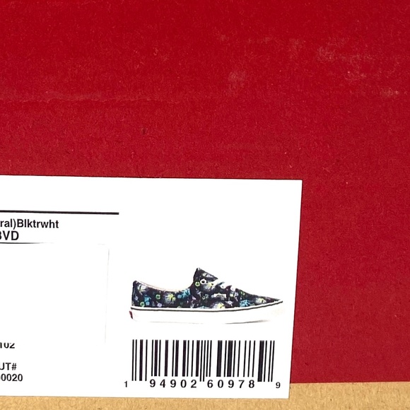 💖MEGA SALE💖VANS Era Paradise Floral Low  Black Women's  Canvas  VN0A54F13VD - Picture 9 of 10